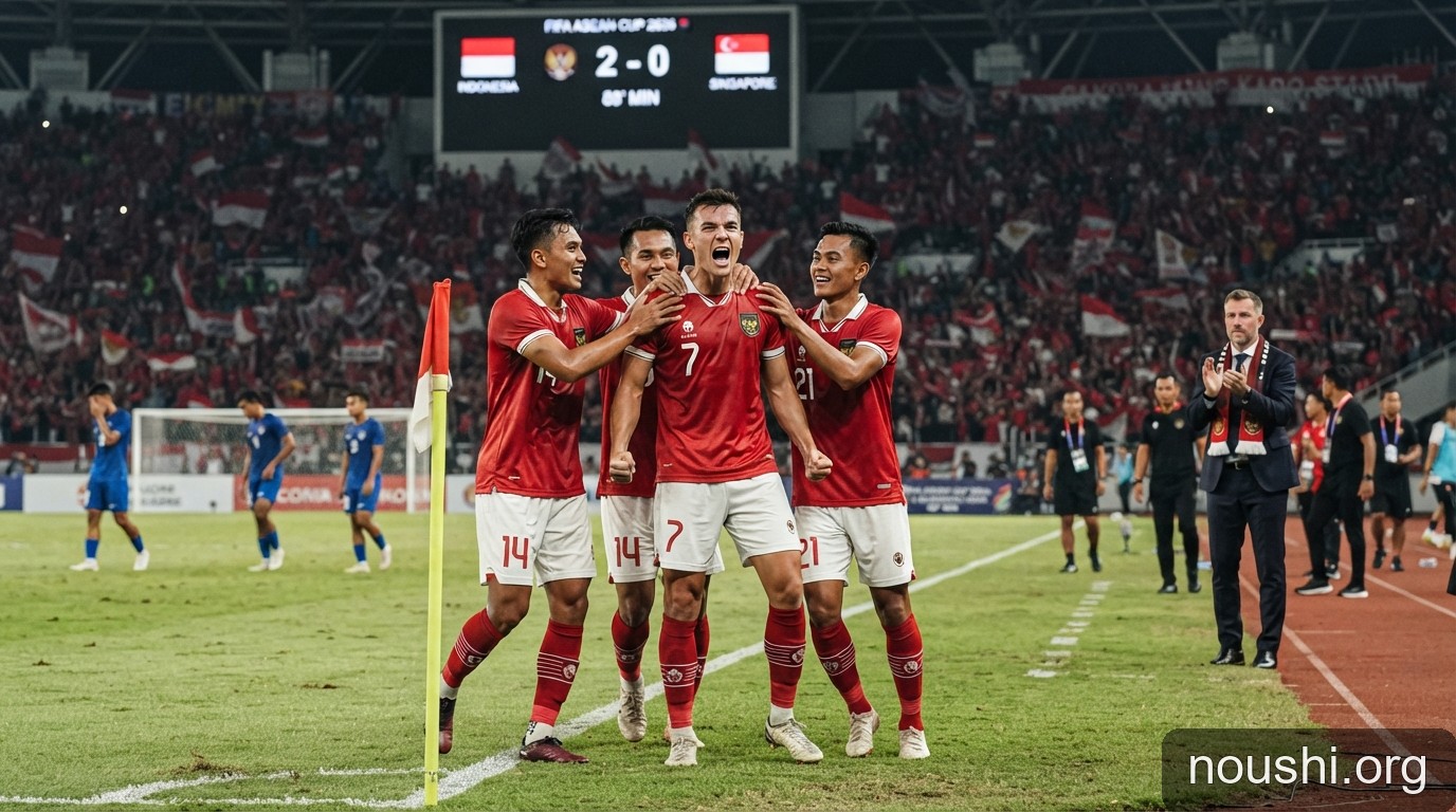 FIFA ASEAN Cup 2026: Indonesia phô diễn sức mạnh 'đội hình châu Âu' trong ngày ra quân